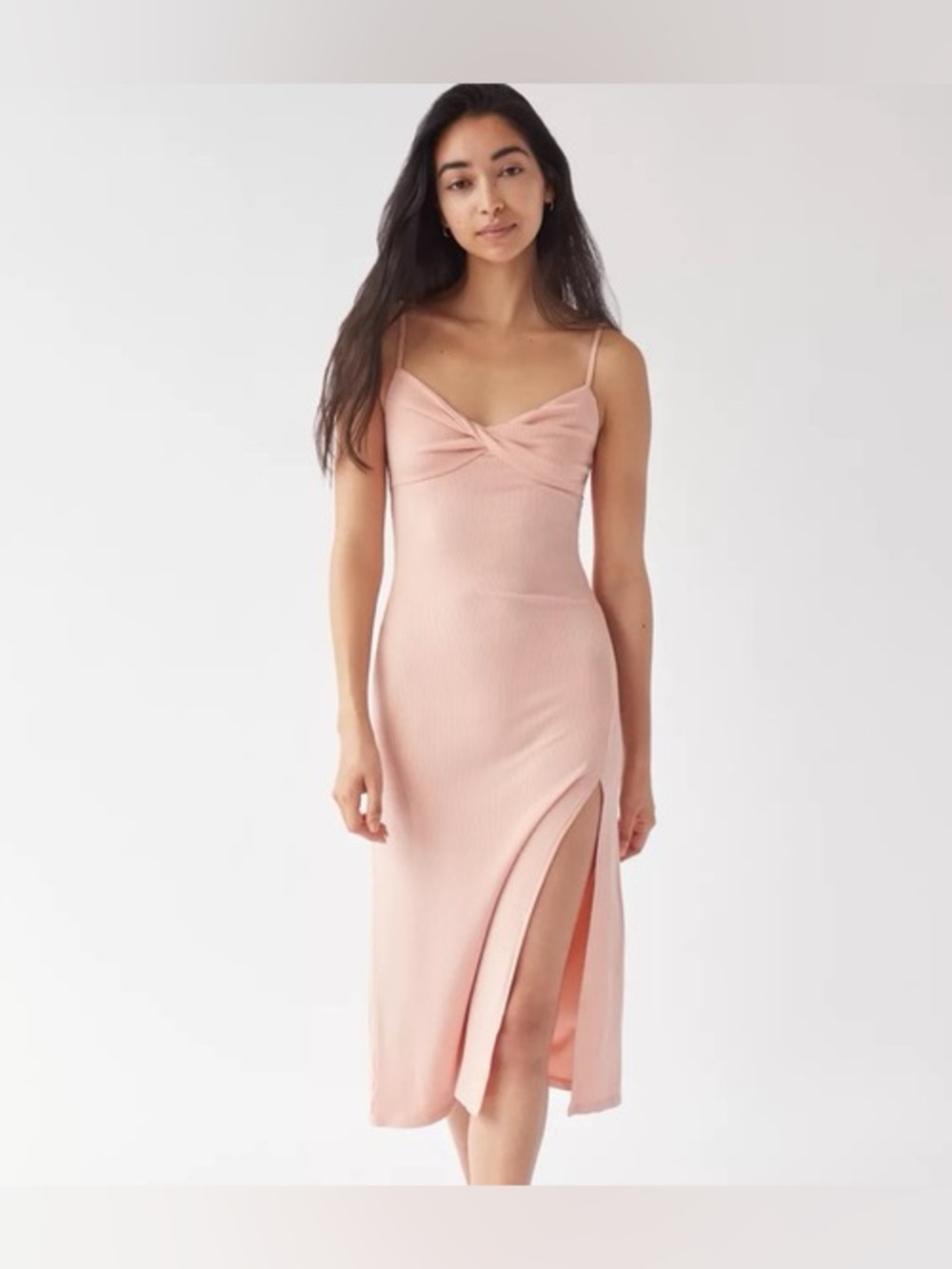 Aritzia Wilfred Meridian Dress in Pink Petal Medium